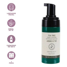 Limpiador Facial Tea Tree Piel Grasa Espuma Árbol De Te