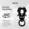 Frog Clip Dog Leash/Keychain Clip Attchment - Swivel Heavy Duty