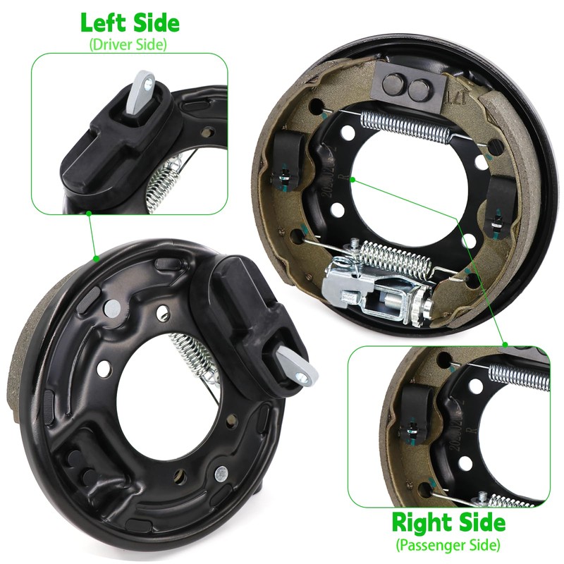DIYOLFALL Golf Cart Brake Assembly, Rear Brake Cluster Fits Club
