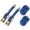 Tie Down Lashing Ratchet Straps x2 (5T 50MM 12M Cargo