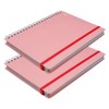 Printaform Libreta Profesional Arcoíris Pastel Universitaria 200h, 2 piezas, Raya,