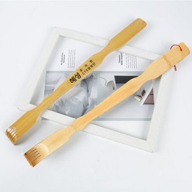 Bamboo filial piety folding filial piety hand back scratcher portable printable [Print-included] Bamboo Filial Sons 6ea