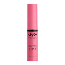 Labial Líquido Nyx Butter Gloss Cobertura Ligera A Media 8ml Vainilla Cream Pie                                                                       