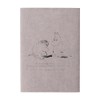 Nitoms SS0121 STALOGY Moomin Notebook Cover, 1/2 Ear Note Set,