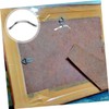 Alipis 100pcs Metal Spring Clips Frame Backing Plate for Framing