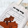 G2TUP Funny Kenai & Koda Canvas Tote Bag Movie Fans