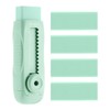 M&G 4+1 Pack Rubber Erasers Sliding Retractable Eraser, Soft Cute