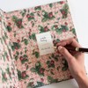 Bespoke Letterpress Heirloom Recipe Book Journal, Pears