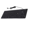 Keyboard 108 Key Spanish USB Wired Portable Foldable Quiet Waterproof