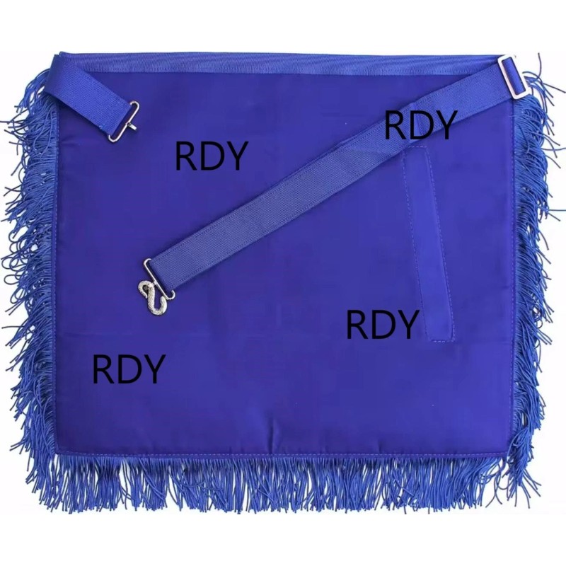 Handcrafted 100% Lambskin Masonic Master Mason Blue Lodge Apron with