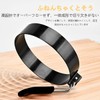 [LUYING] Fried Egg Mold, 430 Stainless Steel, Round, Funchaku Kanagata,