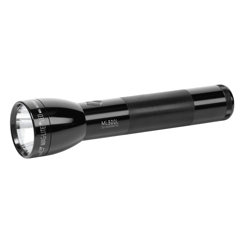 Mag Instruments ML50034-BRK Maglite ML300L LED 2-Cell D Flashlight, Black