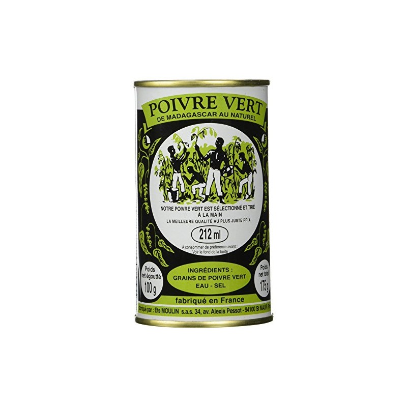 Madagascar Green Peppercorns in Brine - Pack 2