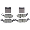 MOTOKU Front and Rear Brake Pads for Suzuki Bandit 600