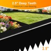 40" L x 8" H Metal Landscape Edging, Metal Lawn
