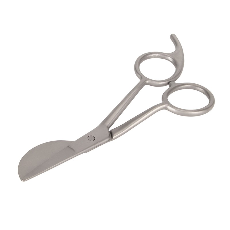 Stainless Steel Applique Scissors Duckbill Blade Comfortable Ergonomic Handle DIY