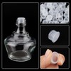 GORGECRAFT 1/2" 50PCS Salt and Pepper Shaker Stoppers Plastic Stopper