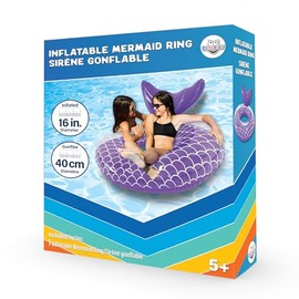 DANAPLAY Inflatable Mermaid Ring