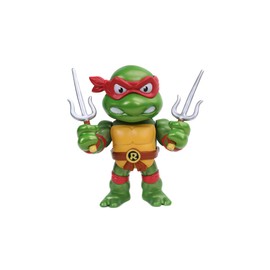 Jada Toys Turtles Raphael 10cm Die-Cast Collectible Figure Green/Red