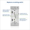 Leviton Toggle Slide Dimmer Switch for Dimmable LED, Halogen and