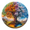 KAAYEE Wooden Puzzles for Adults, Seasonal Tree of Life Jigsaw