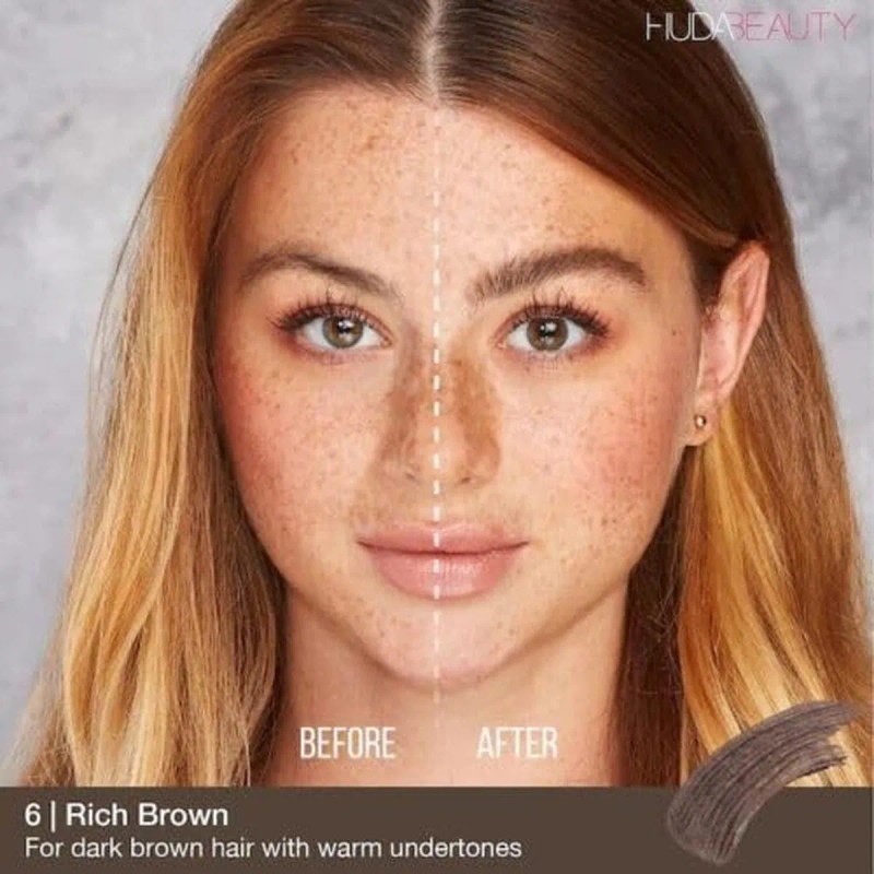 Hudabeauty Gel Voluminizador De Cejas Huda Beauty Marrón Mak