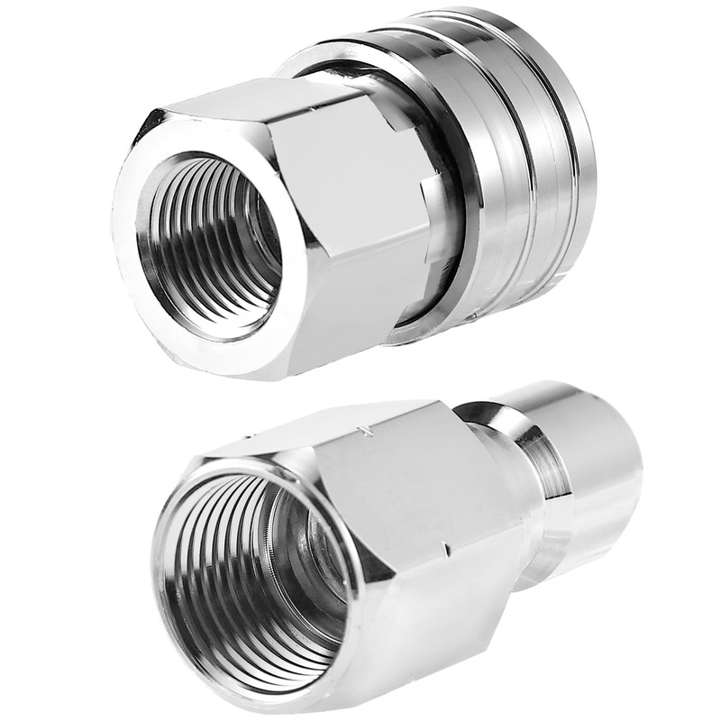 RIDGE WASHER Pressure Washer Adapter Set, 3/8 Inch Quick Connect