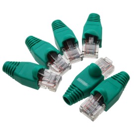 CablesOnline 6-Pack 10/100 4-Pair Ethernet Green Loopback Plugs, TS-UL02-6