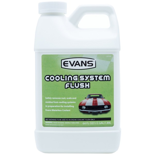 EVANS Cooling System E2012 Flush, 64 fl.oz.