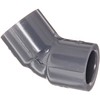 Spears 817 Series PVC Pipe Fitting, 45 Degree Elbow, Schedule