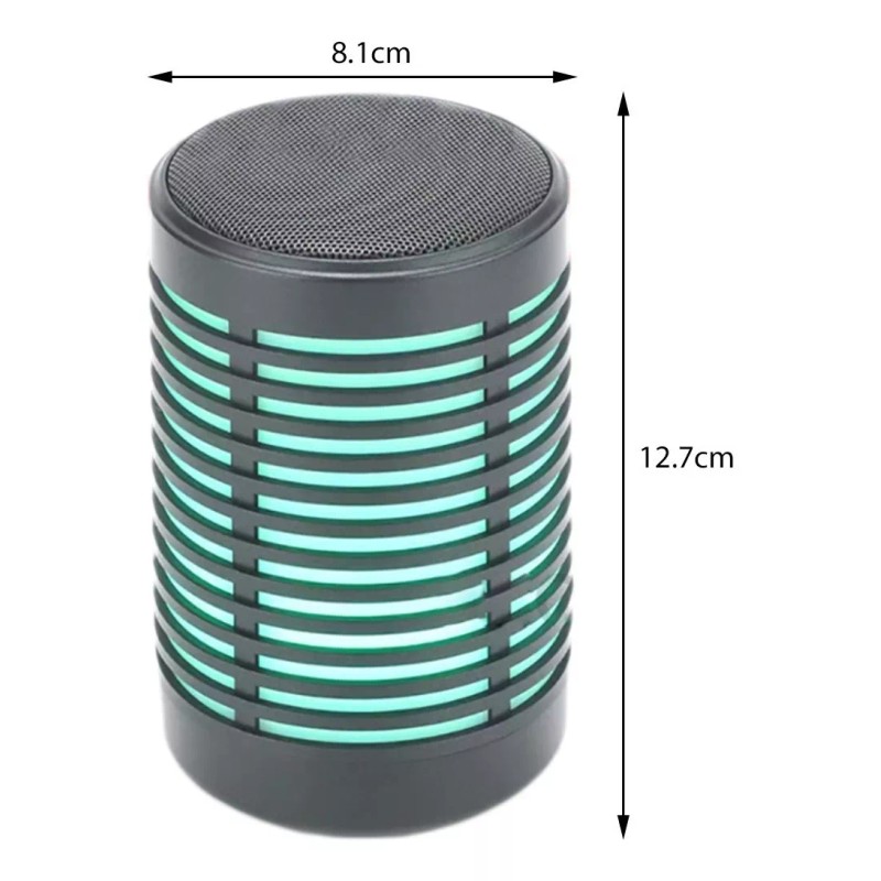 Maíz Mini Bocina Bluetooth Radio Recargable Inalambrica Portatil
