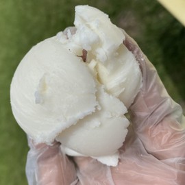 3CAYG 5lb Pail White Refined Shea Butter Deoderized Skin and Hair Body Butter Use for Soapmaking and Whipped Body Butter