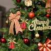 Christmas Tree Ornaments, 32 Pieces, 25mm, Red Shiny and Matte,