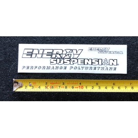 Unbranded 2pcs ENERGY SUSPENSION decals stickers drags hotrods gasser drifting offroad utv