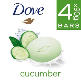 Dove Beauty Cream Bar Cucumber Soap (4 x 90g bars)