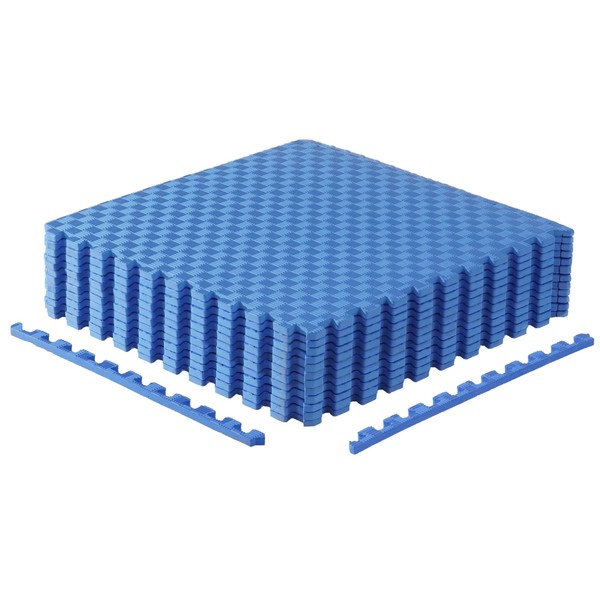 CAP Barbell 1/2-Inch Interlocking EVA Foam Exercise Puzzle Mats -