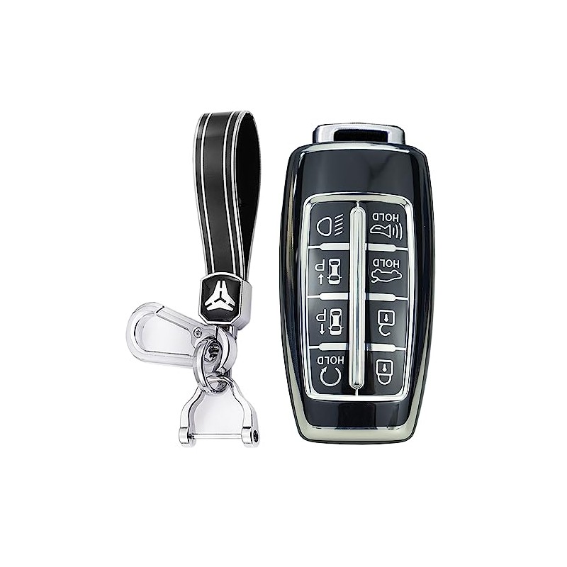 KUNIO Car Key Fob Cover Case Fit for Genesis Genesis