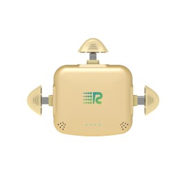 Rush Charge Rush Charge Universe 3 in 1 Portable Charger C 3300mah, 2.4A High-Speed Fast Charging Compatible with iPhone and Android Lightning, Type C, Micro-USB Charges 3 Devices at a Time Pre-Charged RC33 Gold