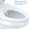 Electric Bidet Toilet Seats, Heated Seat with Warm Water, Night