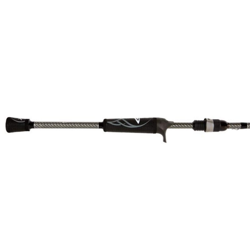 Denali Rods Attax Casting One Piece Rod, Black, 7'/Medium