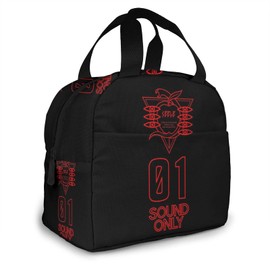 Neon Genesis Evangelion Lunch Bag Cold Insulated Zipper Compact Lunch Bag Fashionable Portable Thermal Lunch Bag Cooler Bag Soft Cooler Bag Tote Eco Bag Work School Unisex Handbag Lunch Box 13cm Width 22cm Height 20cm