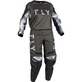 Fly Racing 2023 Women's F-16 Black/Grey Moto Gear Set - Pant and Jersey Combo