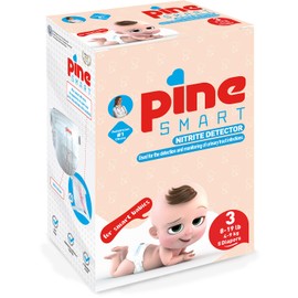 Pine Smart Intelligent Disposable Nappies with UTI Indicator, Test Diaper for Early Detection of Urinary Tract Infection in Babies, Colour Display for UTI Detection, Hypoallergenic (Size 3)
