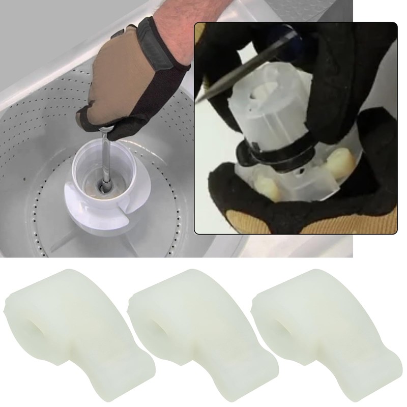 YINETTECH 8pcs Washer Agitator Replacement Accessories 80040 Compatible with Whirlpool