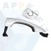 APPERFiT Exterior Door Handle w/Lock Cover End Cap for Front