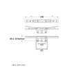 Lockmaster Yale Upvc Window Lock Gear Box Short Croppable 22mm