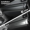 JeCar Matte Black Dash Panel Cover Trim Interior Accessories for