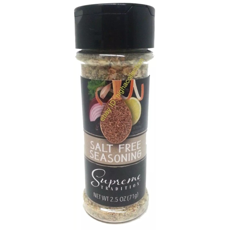 Supreme Tradition ( LOT of 10 Bottles ) Salt-Free Seasoning-Blen