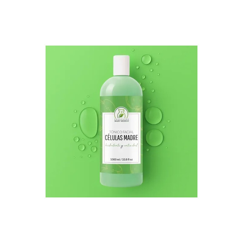 Tónico Facial Productos Mart Mexico Células Madre 1L Antienvejecimiento Día/Noche