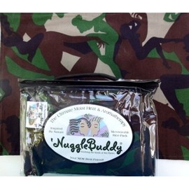 'NUGGLEBUDDY Moist Heat & Aromatherapy Organic Rice Pack for Microwave. Perfect for the Outdoorsman! Tastefully Risque "CAMO GIRLS" Fabric. GREAT GIFT IDEA! See Many Other 'NuggleBuddy Selections by Searching for NUGGLEBUDDY under "All Departments." This